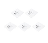 20 PCS Ganci Adesivi Trasparenti Adesivo Con Gancio Senza Traccia