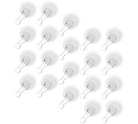 20 Pcs Ganci Adesivi Trasparenti Per Appendere All'aperto Adesivo Soffitto