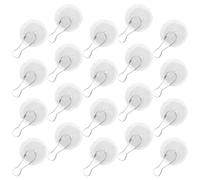 20 Pcs Ganci Adesivi Trasparenti Per Appendere All'aperto Adesivo Soffitto