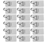 20 Pcs Gancio Asciugamani Bagno Appendiabiti Parete Per Camera Da Letto