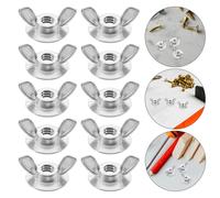 20 PCS Grandi Dadi Alette Elementi Fissaggio Per Persiane Antiuragano