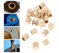 20 Pcs Inserto Filettato Ottone Inserti Filettati Nut Di Inserimento Dadi