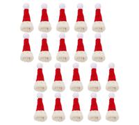 20 Pcs Mini Cappelli Lavorati Maglia Cappellini Miniatura Divertenti