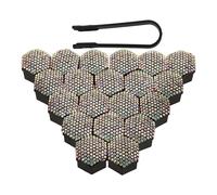 20 Pcs Mozzo Dell'asse Posteriore Tappi Per Dadi Ruota Cappucci Dei Delle Ruote