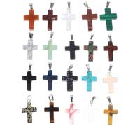 20 Pcs Natural Perline Bracciali Ciondoli Collana