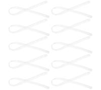 20 Pcs Organizzatore Per Armadio Connettore Del Gancio Cremagliera Dell'armadio