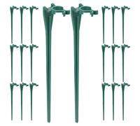 20 Pcs Picchetti Di Plastica Per Lampade Picchetto Luci Corda Terra