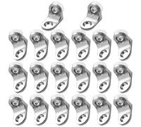 20 Pcs Picchetti Per Mensole in Staffe Staffa Di Montaggio