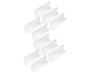 20 Pcs Plastic Dividers Shelf Separatori Plastica Mensole Cose Per Dividere