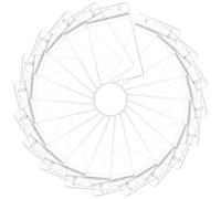 20 Pcs Porta Carta Identita Trasparente Manica Della D'identità Portabadge