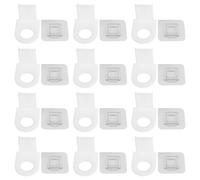 20 Pcs Portaoggetti Da Parete Portabottiglie Gel Doccia Appendiabiti Per