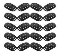 20 Pcs Protezione Per Il Mento Del Casco Supporto Accessori Elmetti