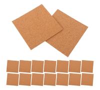 20 Pcs Protezioni Per Tavoli in Quadrati Di Sughero Fai Da