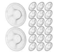 20 Pcs Raccoglitore Di Capelli Per Doccia Filtro Del Lavandino Rete Scarico