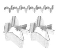 20 Pcs Scaffali Metallici Clip Di Supporto Per Mensole Staffa Mensola