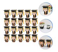 20 Pcs Scatolina Portaconfetti Laurea Scatole Di Caramelle Carta