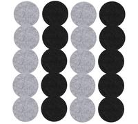 20 Pcs Sottobicchieri in Feltro Oggettistica Casa Biaster Di Bevande Rotonde