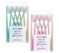 20 Pcs Spazzolino Da Denti Usa Getta Spazzola Testa Piccola Brevi Mini Pennello