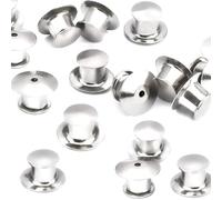 20 PCS Spille,Pin Badge Backs,Pin Backs,Farfalline per Orecchini,Ganci per Orecchini,Brooch Backs,Badge Backs,Chiusura Spille,Chiusure per Gioielli Fai Da Te,Chiusura Spille per Spille,Ferma Orecchini
