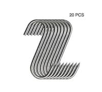 20 pcs Stainless Steel Meat Hooks with Pointed Tip for Butcher Shop for Kitchen Hot and Cold Search Practical Hook