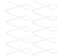 20 Pcs Strisce Di Plastica Per Grucce Connettori Del Gancio Connettore