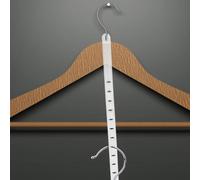 20 Pcs Strisce Di Plastica Per Guardaroba Connettore Del Gancio Connettori