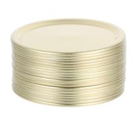 20 Pcs Tappi Per Barattoli Coperchi in Banda Stagnata Conserve Bocca Larga