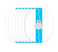 20 pcs trasparente cerotti per sensore Medtronic Guardian 3/4/5 Impermeabile, ipoallergenico cerotti medtronic glicemia Ideale per lo sport e il nuoto, dura 7-14 giorni/Centro non adesivo