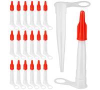 20 Pcs Ugelli Per Calafataggio Punte Degli Di Prolunga Ricambio Tubi Mastice