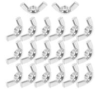 20 Pcs Wing Nuts Butterfly Elementi Di Fissaggio Parti Viti Noci Farfalla