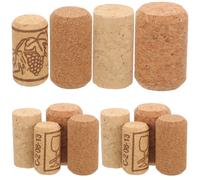 20 Pcs Wooden Corks Beverage Sealers Tappatrice Sughero Tappi Di Per Bottiglie