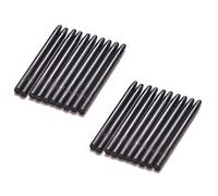 20 Pennini di ricarica standard per penne Wacom Bamboo Intuos Pennini di ricambio per tablet digitale Wacom (20 pezzi nero)