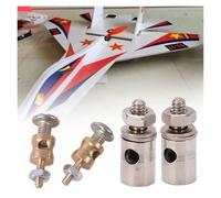 20 pezzi 1,3 mm 1,5 mm 1,8 mm 2,1 mm RC aereo barca collegamento asta di spinta fermo connettori servo(D1.8mm-8pcs)