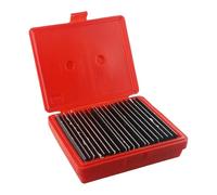 20 pezzi 1/32" Spessore Precisione Acciaio Temprato Paralleli 0,0001" Machinist CNC 6" Lunghezza Set di barre parallele ad alta precisione Strumenti per la lavorazione del legno