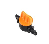 20 Pezzi 1/4'' valvola a barbiglio for Rubinetto da Giardino connettori a barbiglio for Tubo da 4/7 mm valvola di Controllo del Flusso dell'Acqua con barbiglio Giardino