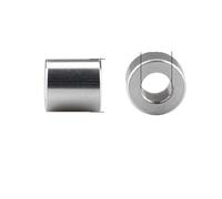 20 pezzi/10 pezzi M3 M4 M5 M6 M8 Rondella boccola in alluminio tonda cava senza filettatura guarnizione distanziale lunghezza 2/3/4/5/6/8/10/12/16/20-M6x10xL 10 pezzi, lunghezza 10 mm