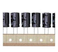 20 Pezzi 16V 2200UF Condensatore elettrolitico in alluminio plug-in 13x21 13 * 21mm