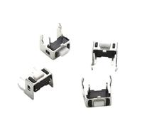 20 pezzi 3 * 6 * 4,3mm 5,0mm pressione laterale con staffa inserimento diretto orizzontale interruttore a sfioramento pulsante microinterruttore 2 pin(20PCS 3x6x5.0mm H5.0)