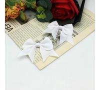 20 pezzi 55 * 50 mm 25 mm fiocchi di nastro di raso per artigianato piccolo fiocco fiore cravatta matrimonio lavoro manuale decorazione fiocchi-colore 1 bs-L-55