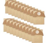 20 Pezzi 6.904-322.0 Sacchetti per Aspirapolvere, Adatti per Kärcher WD2 WD2 Pre
