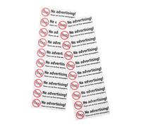 20 Pezzi Adesivi Segnaletici per Cassetta Postale Bianca in PVC | Autoadesivi, Resistenza alle Intemperie, Uso per Casa e Esterno, Compatibili Cassetta e Posta
