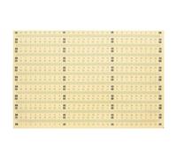 20 Pezzi Adesivo Righello Millimetrato 0-30cm per Marcatura Rapida | PVC Autoadesivo, Lettura Chiara su Superfici Lisce, per Tavolo da Taglio e Strumenti di Misura