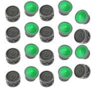 20 Pezzi Aeratore Filtro Rubinetto - Aeratore Rubinetto - Limitatore Rubinetto - Ugello Filtro Rubinetto Risparmio Acqua - Parti Di Ricambio Rubinetto | Per Bagno, Cucina, 2,1 X 1,8 X 1,1 Cm