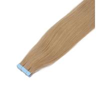 20 pezzi aggiungono lunghezza nastro lucido completo nelle estensioni dei capelli umani Remy, capelli brasiliani con trama di pelle invisibile senza soluzione di continuità(27,14inch 30g)