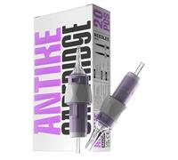 20 Pezzi Aghi Tattoo Professionale Sterilizzate #10(14RL) Bugpin Round Liner 0.3MM Cartucce Tattoo Aghi per Tatuaggi con Impugnatura in Silicone per Macchinetta Tatuaggi