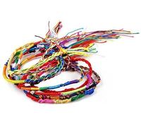 20 pezzi all'ingrosso multicolor treccia fili bracciali fatti a mano filo intrecciato braccialetto dell'amicizia braccialetto all'ingrosso cavi regalo per ragazze adolescenti ragazzi Practical treatme