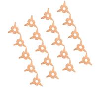 20 Pezzi Anelli Triangolari per Estrattore Ammaccature in Ferro | Uso Gravoso e Multiplo, per Pannelli Auto e Portiere, Finitura Rosa, Officine e Riparazioni Fai da Te