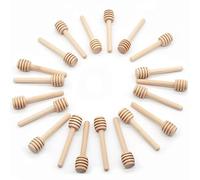 20 Pezzi Bastoncini Legno Piccoli,Carino Mini Portatile Bastoncini, Legno Piccoli, Mini, 8 cm Bastoncino, Ringraziamento Matrimonio Battesimo