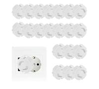 20 pezzi, blocco di sicurezza per prese di corrente, blocco di sicurezza per prese di corrente e prese multiple con meccanismo rotante (CZBHG-20)