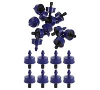 20 Pezzi Blu Gocciolatore a Compensazione di Pressione per Irrigazione 4l/h | Plastica Resistente AI Raggi UV, Flusso Regolare e Autopulente, per Balcone e Coltivazione in Contenitore